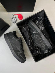NK  AJ1 RETRO X TS BLACK PHANTOM