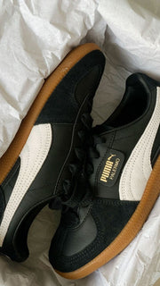 PM PALERMO BLACK GUM LEATHER