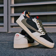 Travis Scoot X Air Jordan 1 Retro OLIVE GREEN