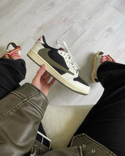 Travis Scoot X Air Jordan 1 Retro OLIVE GREEN