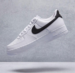 Airforce 1 Low White Black Swoosh