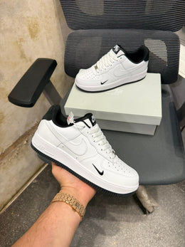 Airforce 1 WHITE BLACK MINI SWOOSH 2025