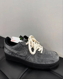 Airforce 1 Low Suede Grey Black