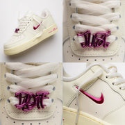 Airforce 1 Just Do It Metallic Pink