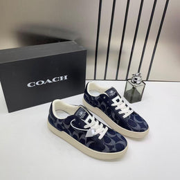 Clip Court Low Top Sneaker Canvas For Her Navy