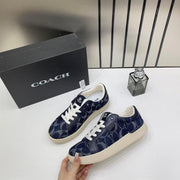 Clip Court Low Top Sneaker Canvas For Her Navy