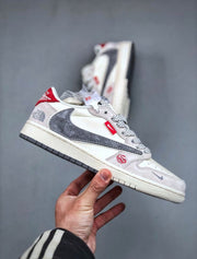 AJ 1 Low x TS x the north face